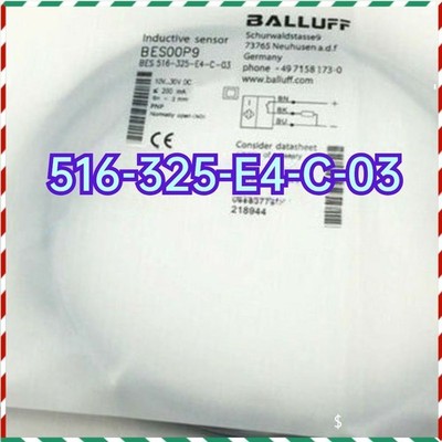 516-325-E4-C-03 1PCS NEW   BES 516-325-E4-C-03 Proximity switch #Y1 ## #fv