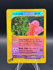 Pokemon Card Lickitung 90/147 Aquapolis Reverse Holo WOTC Yuka Morii
