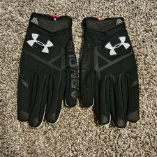 Under Armour Coldgear Football Gloves Size L Athletic Performance Sports Winter