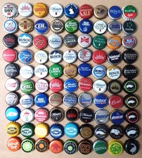 90 different beer bottle caps all ANHEUSER- BUSCH MICHELOB products - AB500