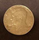 25th Anniversary 1960-1985 Gold Plated 1984-P Kennedy Half Dollar (Circulated)