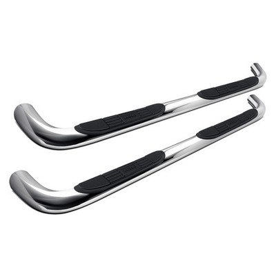 For Ram 2500 11-24 Lund 22653782 3'' Cab Length Polished Round Bent Tube Steps