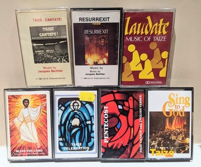 Taize Music Bundle Of 7 Religious Cassette Tapes From The Taizé Community