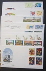 Eire - Ireland 12 First day covers 1990. Football, Flowers, Military