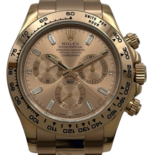 ROLEX Daytona 116505A 40mm Pink Gold Pink Watch OKW177
