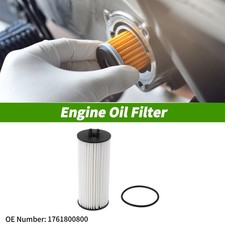 No.1761800800 Engine Oil Filter for MERCEDES-BENZ S-Class 13.6cm(H) OD 5.7cm