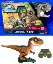 New ROARIN' FRENZY T-REX Jurassic World R/C Full Function Remote Control ROARING