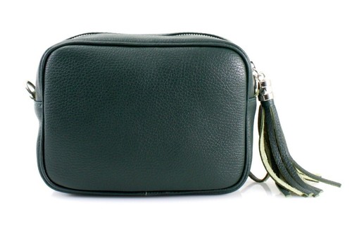 Women's Real Leather Cross Body Bag Tassel zip messenger Over Shoulder Multi Bag - Picture 36 of 42