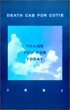 DEATH CAB FOR CUTIE Thank You For Today Ltd Ed Tour Poster +BONUS Indie Poster!