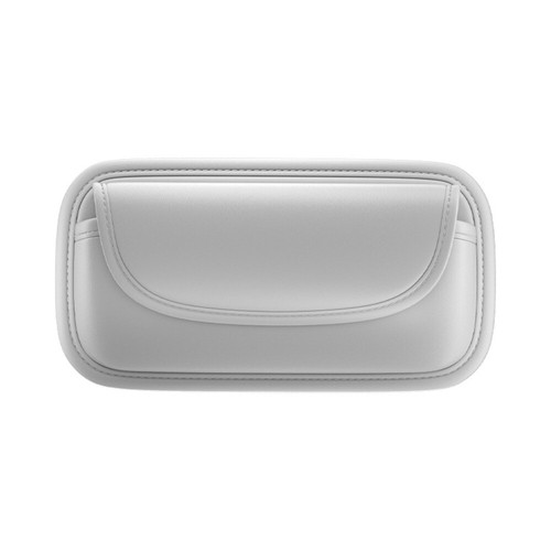 Pocket Multifunctional Car Glasses Case Leather Sunshade Bag Sunglasses Holder - Picture 19 of 19