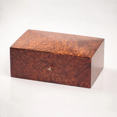 wood box with hinged lid Organizer with key Keepsake Storage Box decorative box