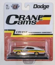 M2 Machines Auto-Drivers Chase 1/64 1966 Dodge Charger Hemi Crane Cams 1 of 750