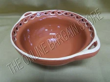 Pottery Barn Agave Medium Serving Platter salad Bowl Terra Cotta Fiesta dish