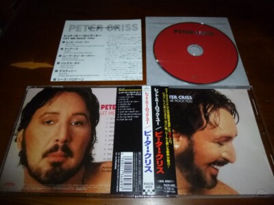 Peter Criss / Let Me Rock You JAPAN Kiss PHCR-4463 D1 | eBay
