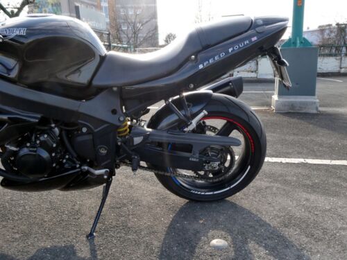 schwarz geht immer! triumph speed Four, 600 cm, Bj. 2002 - Bild 8 von 9