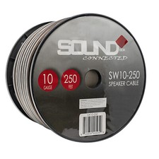 SoundBox SW10-250, 10 Gauge Home / Car Speaker Wire Spool - 250'