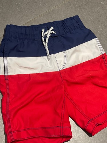 Gap Kids Gap Surf Red White Blue Bathing Suit Size 6-7T - Picture 2 of 5