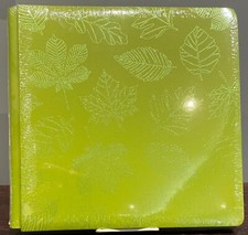 True 12x12 Creative Memories Vintage Green Autumn Cottage Album Cover. NIP