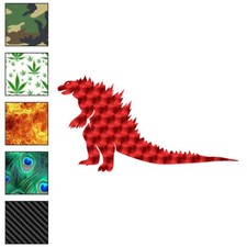 Godzilla, Vinyl Decal Sticker, 40 Patterns  3 Sizes, 7194