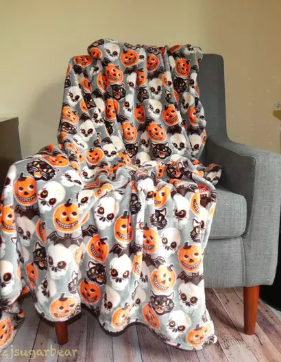 Halloween blanket online cheap