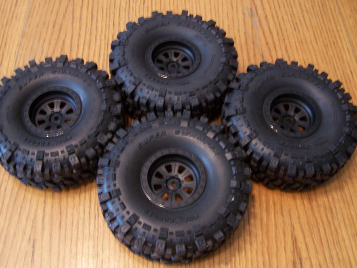Axial 1/10 RBX10 RYFT 2.2 Raceline Monster Black 12mm Wheels TSL 