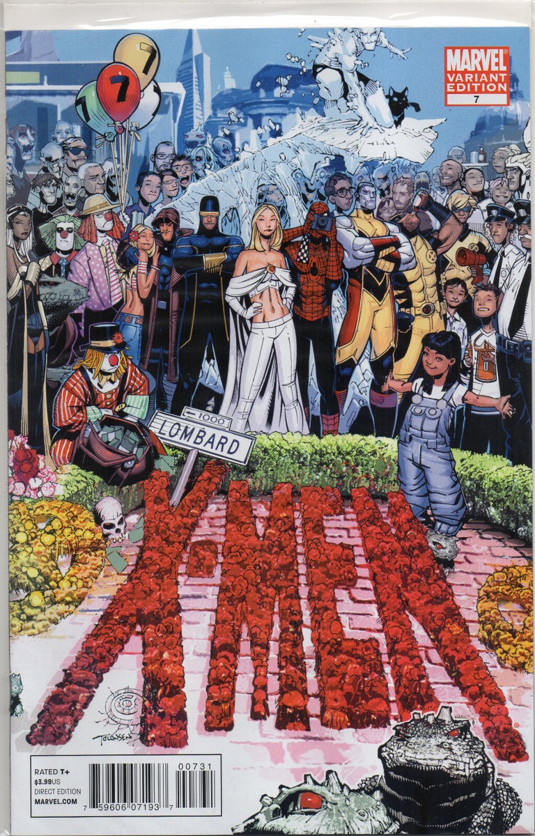 X-MEN #7 RARE SGT Peppers Bachalo Homage 1:15 VARIANT 2011 | eBay