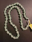 Green Onyx Stone Bead Necklace Platinum over Sterling Silver TGW 131.89 CTS — photo 9