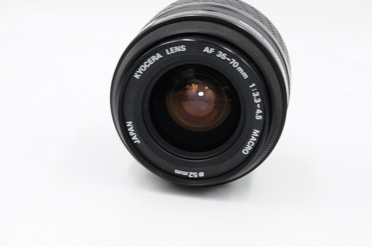 Near Mint Yashica Kyocera 200-AF 35mm SLR w/35-70mm f/3.3