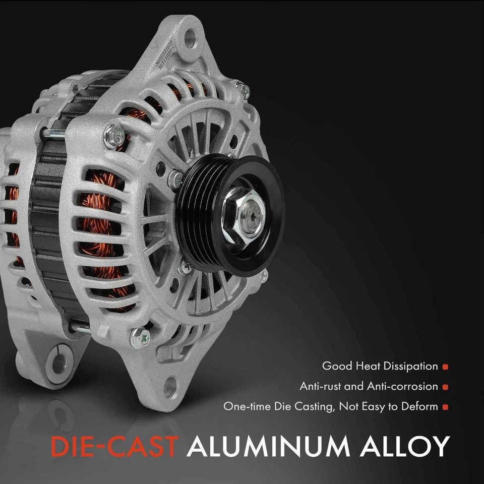 Генератор переменного тока для Mazda RX-8 2004 2005 2006-2008 100A 12 В по часовой стрелке шкив с 5 канавками - Изображение 4 из 4