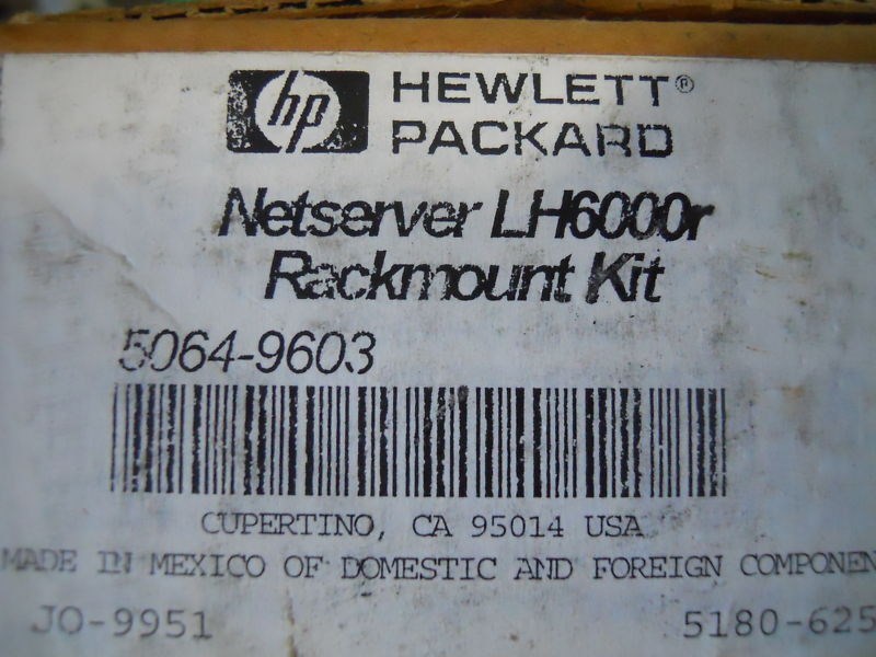 HP Netserver LH6000r Rackmount Kit 5064-9603 | eBay