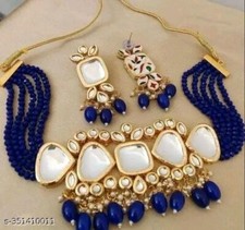 Kundan Necklace Set/Indian Jewellery set/Necklace for women/Wedding Jewellery