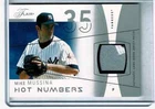 MLB 2004 FLAIR GAME WORN JERSEY PATCH  MIKE MUSSINA  NEW YORK YANKEE'S #41/50