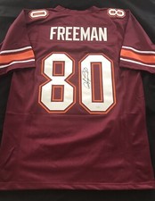 Antonio Freeman Signed Custom Jersey - Virginia Tech Hokie Legend