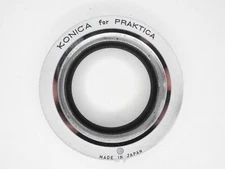 Konica Camera Lens Adapter For Praktica M42 Screw Lens To Konica F Mount Body