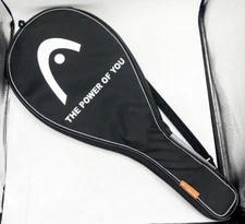 Head 'THE POWER OF YOU" Tennis Racquet Bag Case Black