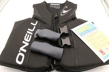 O'Neill Men's Reactor FZ USCG Life Vest Black/Black/Black Small