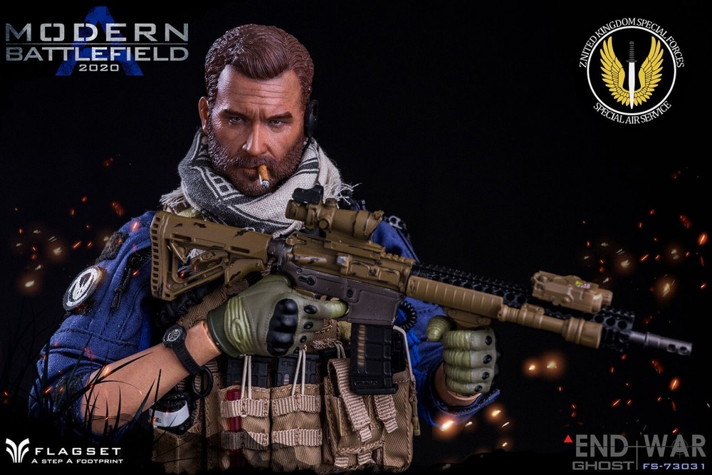 1/6 FLAGSET FS-73031 Modern Battlefield End War Ghost 