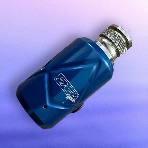 Drop Forward Shocktech Gloss Blue Gunmetal Pour Autococker Paintball - Neuf