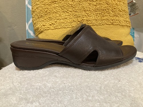 Liz Claiborne Women’s Size 11 Brown Leather Sandal - Picture 5 of 7