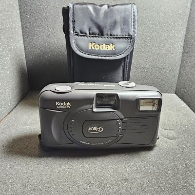 Kodak KB12 35mm Point & Shoot Film Compact Pocket Camera Untested With Case