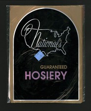 National Style 900 Stretch Agilon Garter Stockings Sz C Color Beige national's