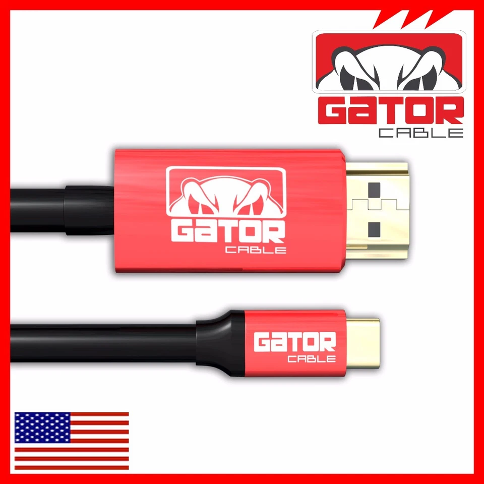 USB-C to HDMI Cable Adapter HDTV 4K 60Hz for Samsung MacBook Android iPhone - Image 4 of 4