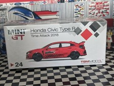 TSM MODEL HONDA CIVIC TYPE R TIME ATTACK 2018 1:64 SCALE MINI GT SERIES