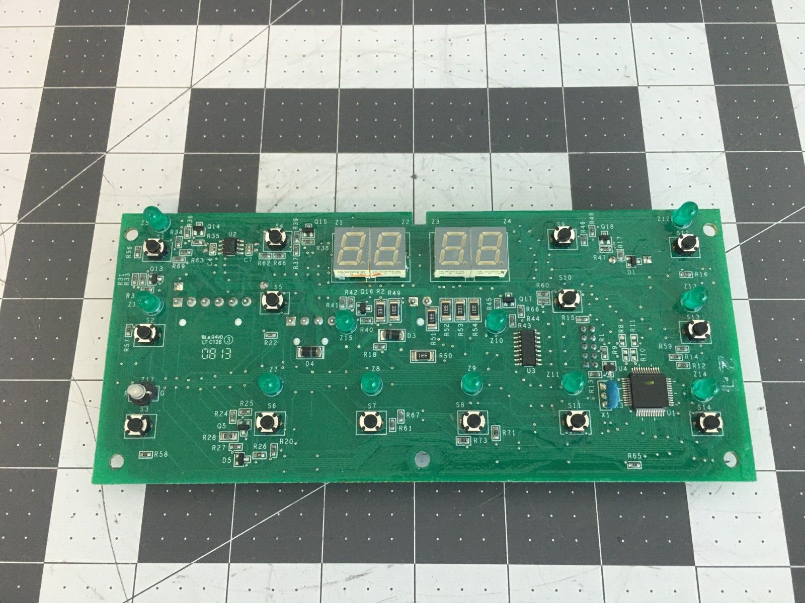 Ge Refrigerator Dispenser Interface Control Board P# 200d7355g049