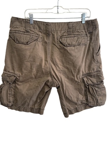 Old Navy Herrenshorts 36 grün Cargo klassisch distressed - Bild 6 von 11