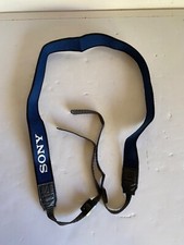 Genuine Sony Handycam Camera Shoulder Strap Blue