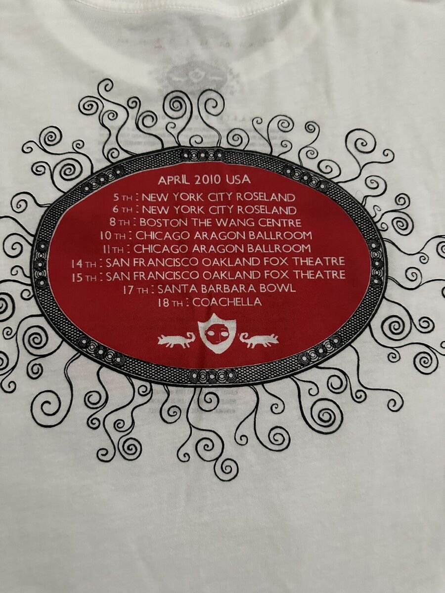 Atoms For Peace W.A.S.T.E. 2010 Tour T Shirt Thom Yorke Atoms For Peace W.A.S.T.E. 2010 Tour T Shirt Thom Yorke