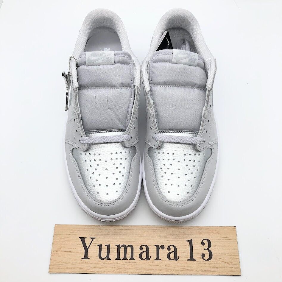 Nike Air Jordan 1 Retro Low OG Metallic Silver HM0365-002 Nike Air Jordan 1 Retro Low OG Metallic Silver HM0365-002