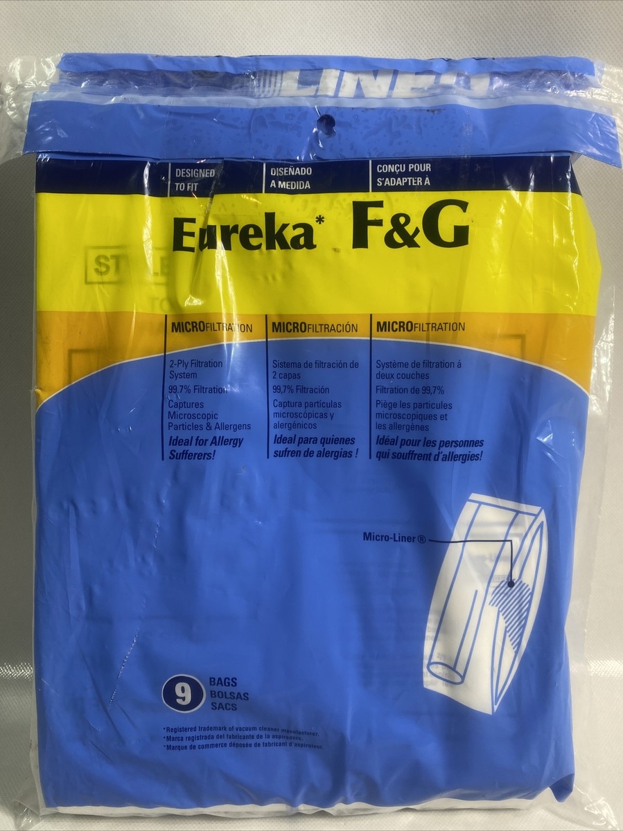 専用2 9 Eureka, Sanitaire 52320C, 57695, 54924, Style F&G Vacuum
