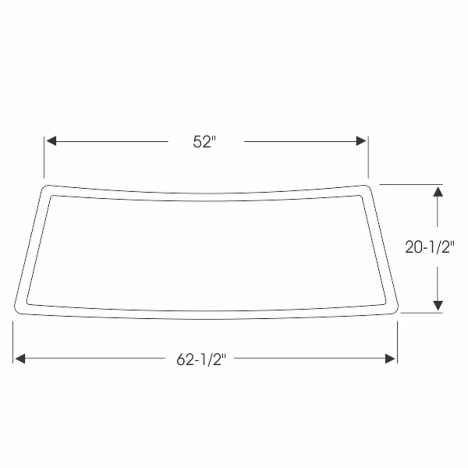 Ford Falcon Ranchero Mercury Comet 1960-65 2 y 4 puertas sedán vagón sello de parabrisas Foto 4 de 4